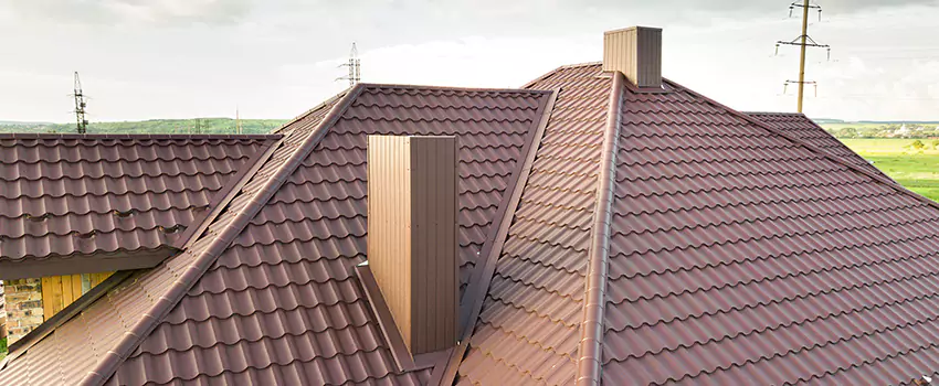 Residential Chimney Flashing Restoration in Charleston, IL