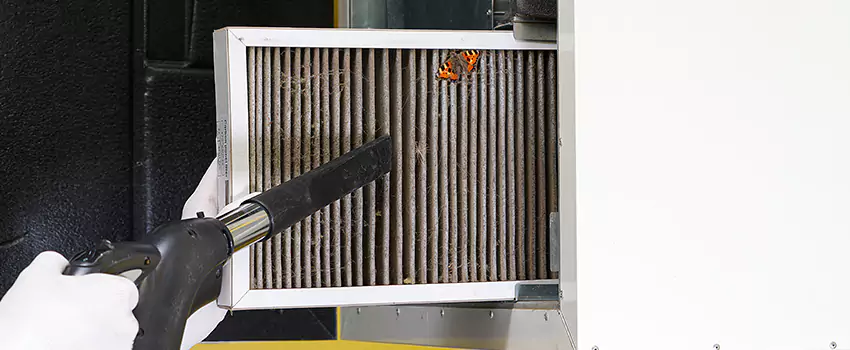 Clogged Air Duct Cleaning Process in Charleston, IL