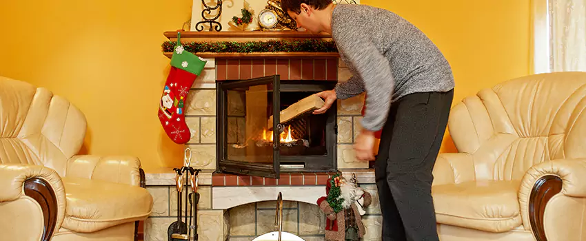 Gas to Wood-Burning Fireplace Conversion Services in Charleston, Illinois