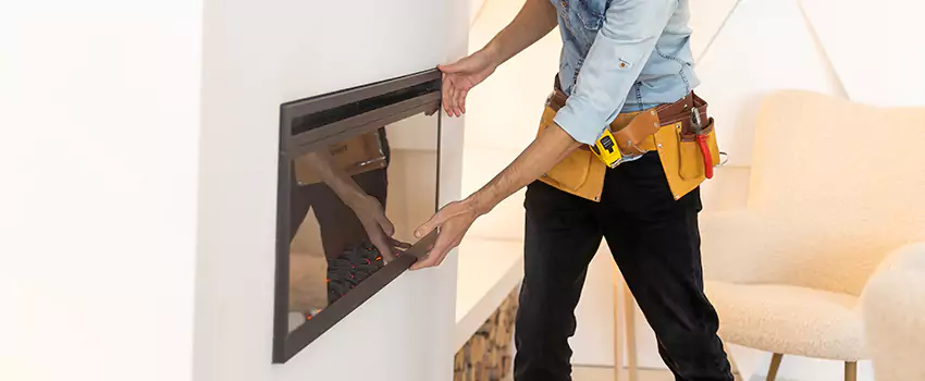 Metal Fireplace Installation in Charleston, Illinois