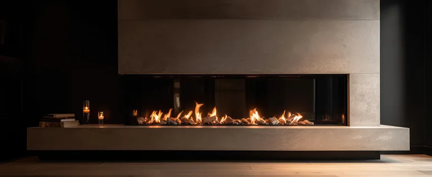 Gas Fireplace Ember Bed Design Services in Charleston, Illinois