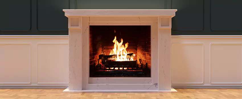 Open Flame Wood-Burning Fireplace Installation Services in Charleston, Illinois