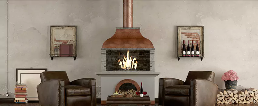 Thelin Hearth Products Providence Pellet Insert Fireplace Installation in Charleston, IL