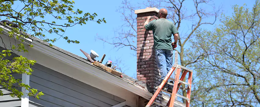 himney Crown Repair in Charleston, Illinois