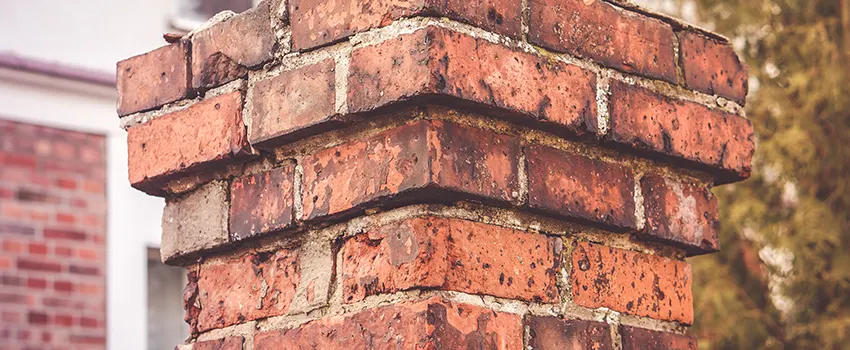 Cracked Chimney Bricks Repair Cost in Charleston, Illinois